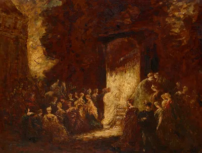 Fête d'Après-Midi — Adolphe Joseph Thomas Monticelli