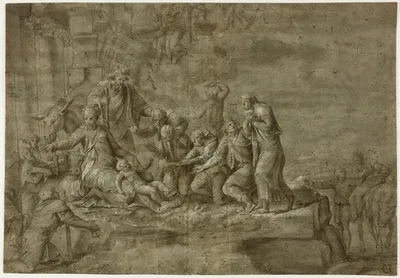 Adoration of the Shepherds — Polidoro da Caravaggio