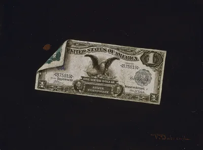 One Dollar Silver Certificate — Victor Dubreuil