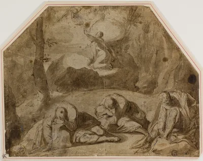Agony in the Garden — Taddeo Zuccari