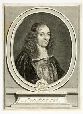 Sir Jean Rouillé, Count of Meslay — Gérard Edelinck