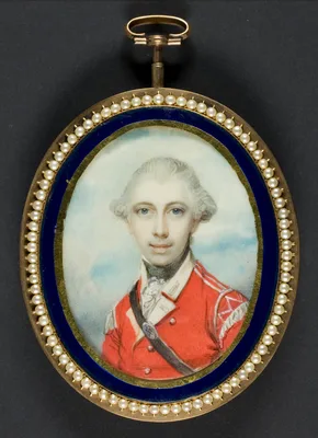 Portrait of an Officer — Richard Cosway, R.A.