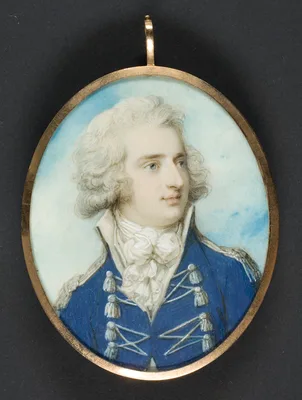 Portrait of the Prince Regent (King George IV) — Richard Cosway, R.A.