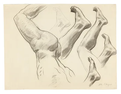 Sketches of Legs and Feet — John Singer Sargent
