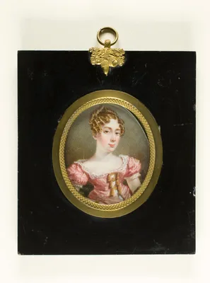 Portrait of Miss Stoneham — George Delamotte