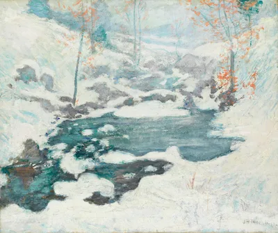 Icebound — John Henry Twachtman