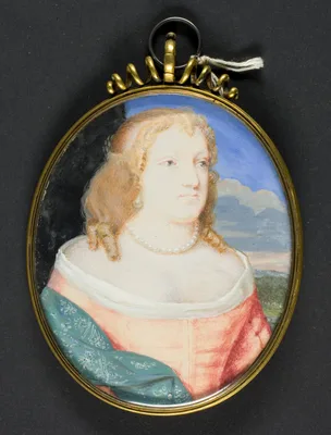 Portrait of Duchess of Bolton — John Hoskins, the Elder