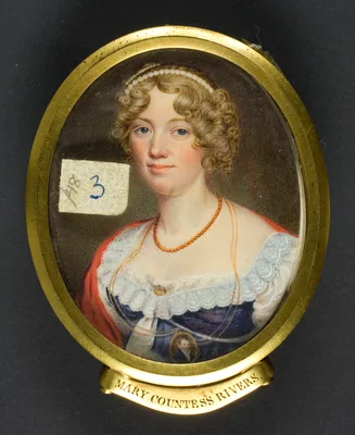 Portrait of Mary Countess Rivers — John Keenan
