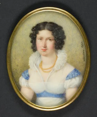 Portrait of La Comtesse de L'isle Adam — Léon Larue