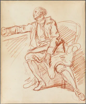 Seated Gentleman — Jean-Baptiste Greuze