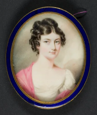 Portrait of Charlotte Long — John Cox Dillman Engleheart