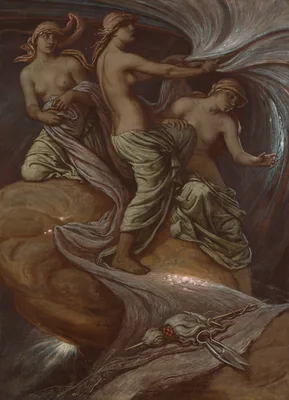 The Fates Gathering in the Stars — Elihu Vedder