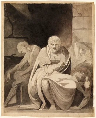 Ugolino and His Sons Starving to Death in the Tower — Henry Fuseli