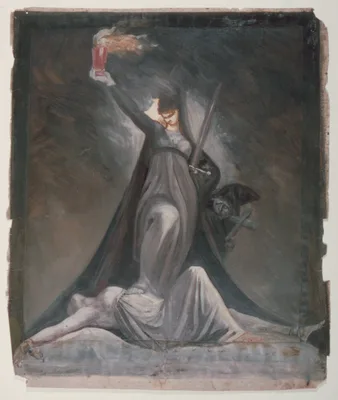 Study for Inquisition, Illustration to Columbiad — Henry Fuseli