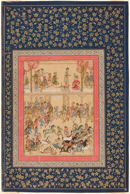 Royal Horse Inspection — 'Aliquli Jabbadar