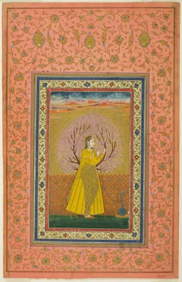 Young Woman Smoking a Huqqa