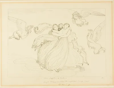 The Harpies and the Daughters of Pandarus — John Flaxman Jr.