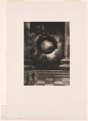 Vision, plate eight from In Dreams — Odilon Redon