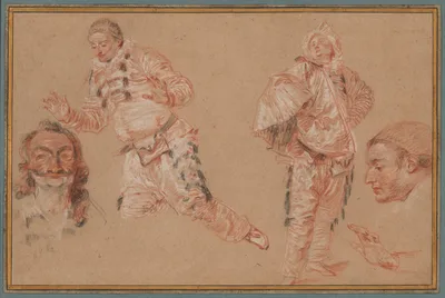 Italian Comedians — Jean-Antoine Watteau