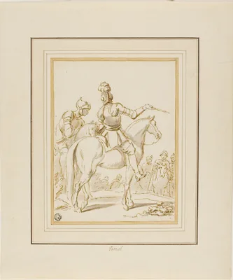 Knights on Horseback — Charles Parrocel