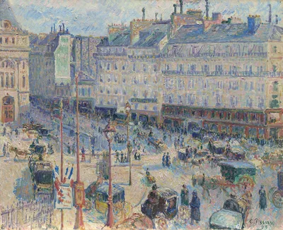 The Place du Havre, Paris — Camille Pissarro