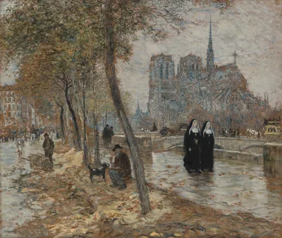 Notre Dame de Paris — Jean-François Raffaëlli