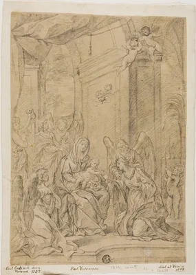 Mystic Marriage of St. Catherine — Paolo Veronese
