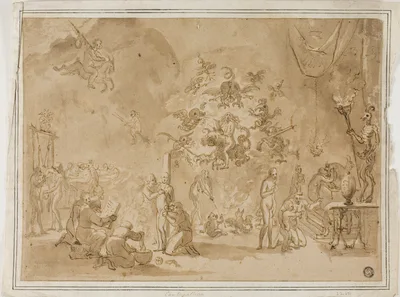 Scene of Witchcraft and Devil Worship — David Teniers the Younger