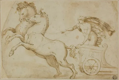 Apollo Driving the Chariot of the Sun — Perino del Vaga