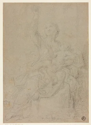 Seated Madonna and Child — Ciro Ferri