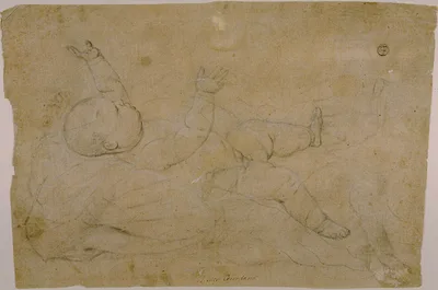 Reclining Child — Luca Giordano