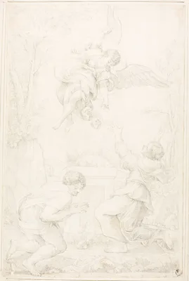 Sacrifice of Manoah — Michel Corneille the Younger