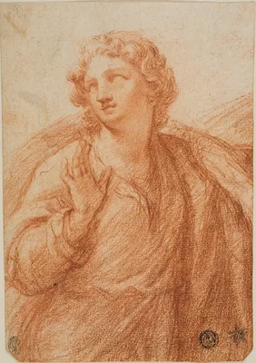 Half-length Draped Figure — Guido Reni