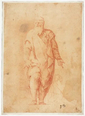 Standing Bearded Man — Luca Giordano