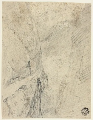 Mountain Gorge — John Sell Cotman