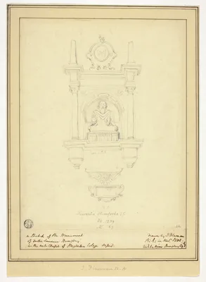 The Monument of Doctor Lawrence Humphrey — John Flaxman Jr.