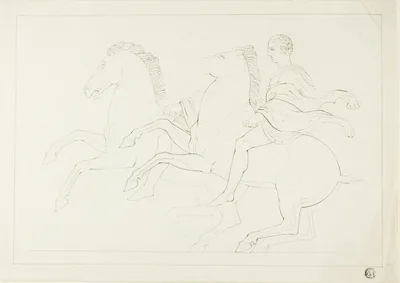 Copy of Calvary from the Parthenon Frieze — John Flaxman Jr.