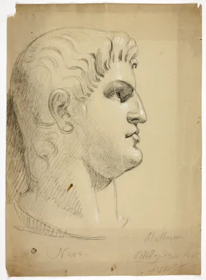 Head of Nero in the British Museum — Benjamin Haydon