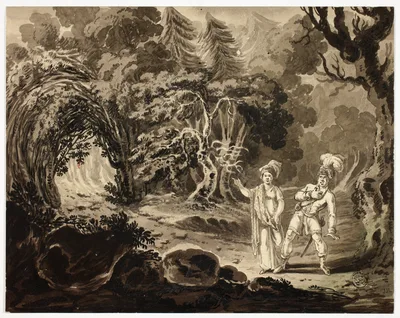 Scene from Opera — John Martin