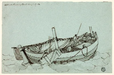 Ostende Fishing Boat — Clarkson Frederick Stanfield