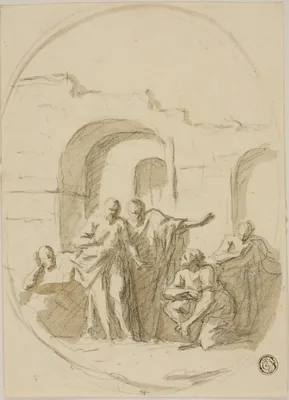Saint Paul and Barnabas at Lystra — James Thornhill