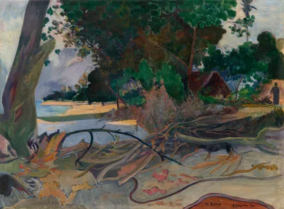 Te burao (The Hibiscus Tree) — Paul Gauguin