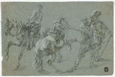Riding School — Pieter van Laer