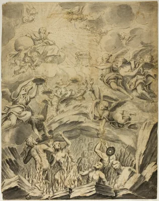 The Resurrection of the Dead — Abraham van Diepenbeeck