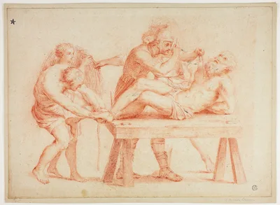 Flagellation of Saint Andrew — Domenichino