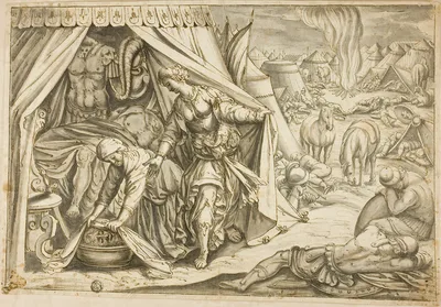 Judith and Holofernes — Antonio Tempesta