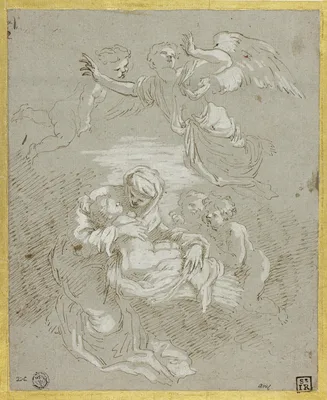 Madonna and Child with Angels — Johann Carl Loth