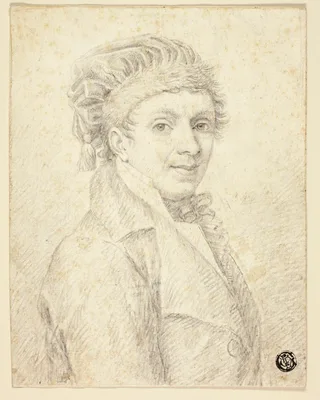 Bust of Man in Hat — Johann Elias Ridinger