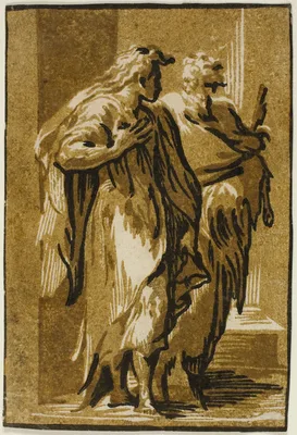 The Apostles Peter and John — Ugo da Carpi