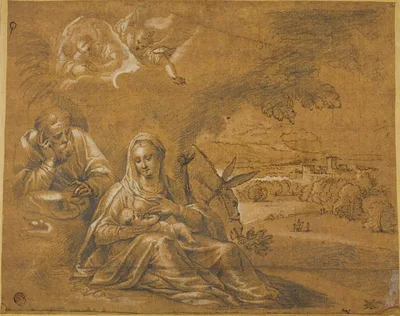 Rest on Flight into Egypt — Christoph Schwarz
